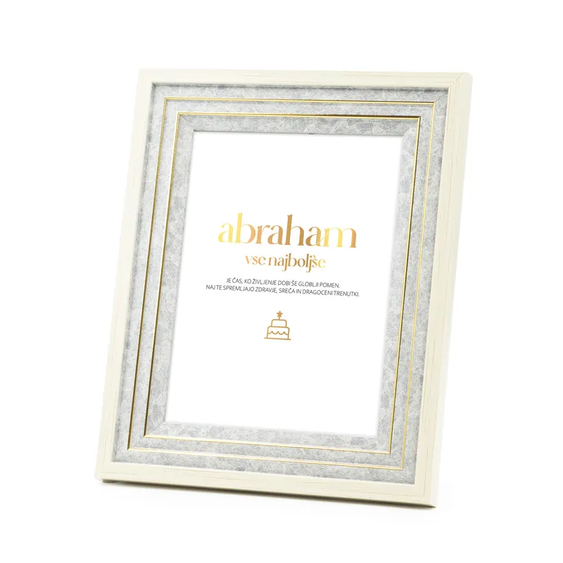 Diploma, Abraham v okvirju, 20x15cm