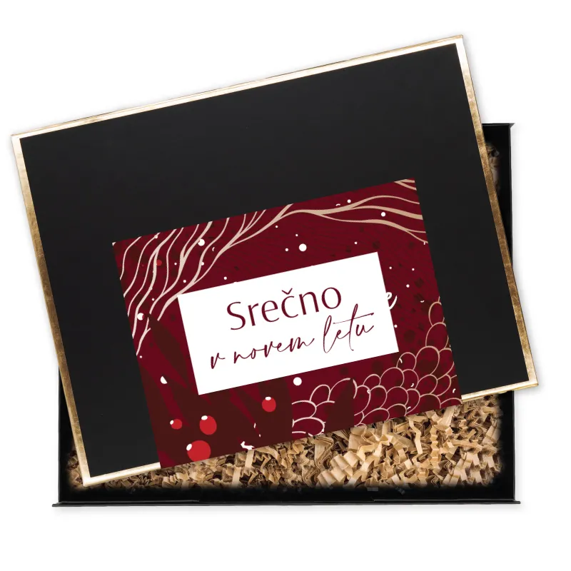 Darilno pakiranje Srečno v novem letu