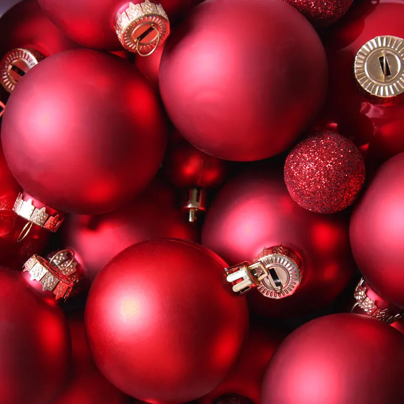 Božične krogle, rdeče, 94/1