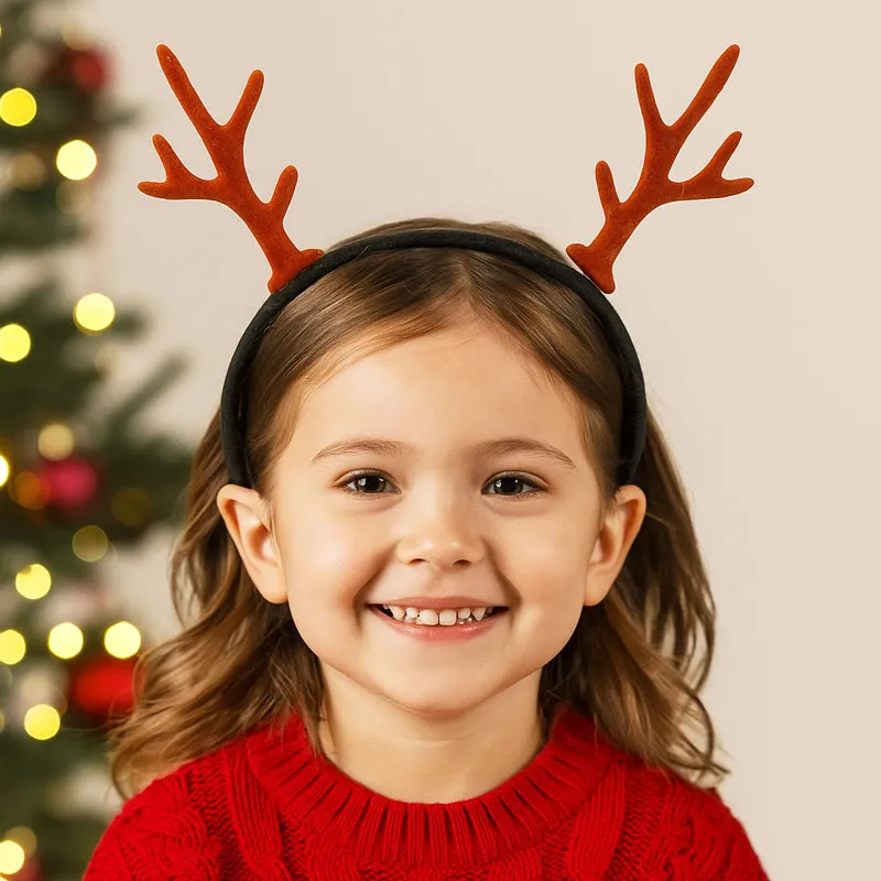 Trak za lase, jelenčkovi rogovi, PVC, 19cm