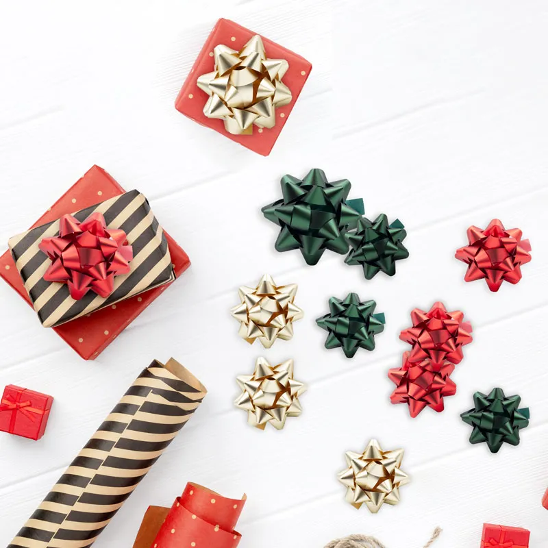 Set dekorativnih zvezd za nalepit, 12/1, 4cm