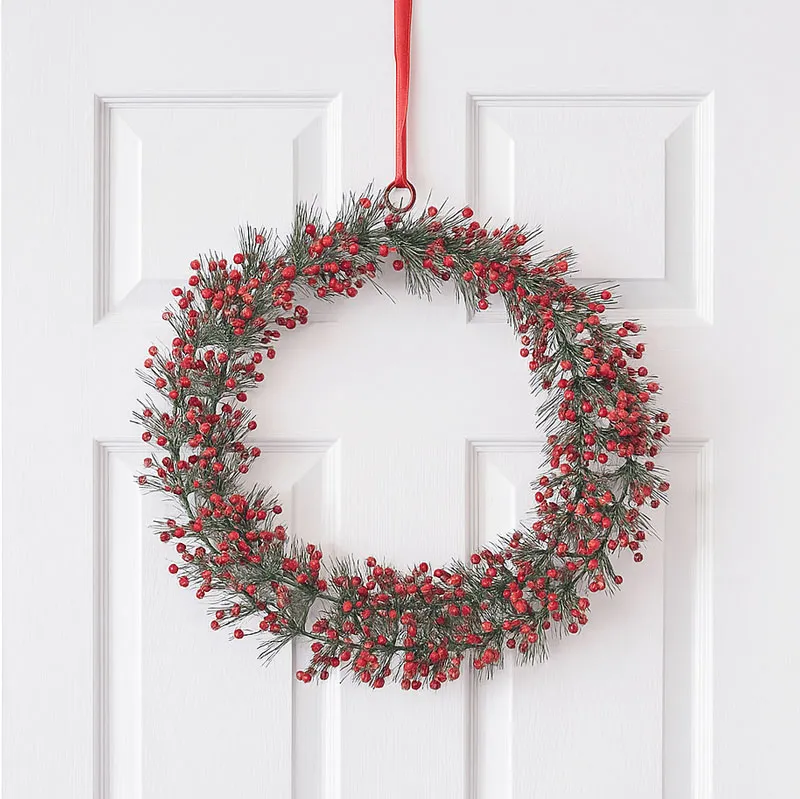 Božični venec za vrata, 26cm