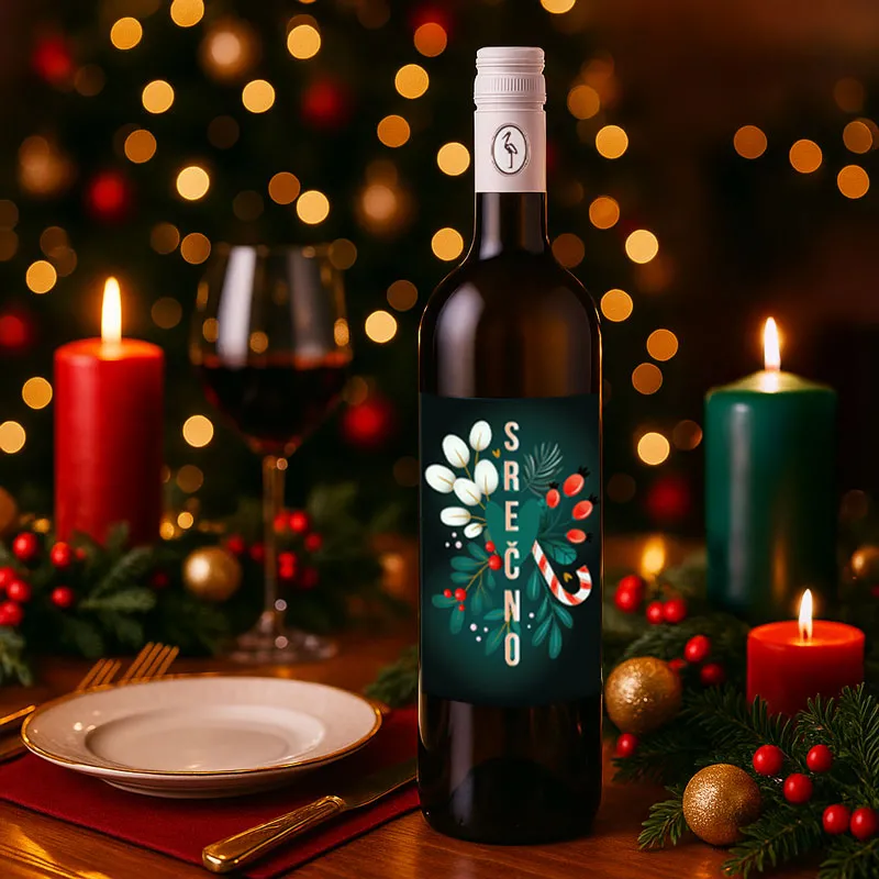 Vino belo, Sivi Pinot, SREČNO, 0.75l