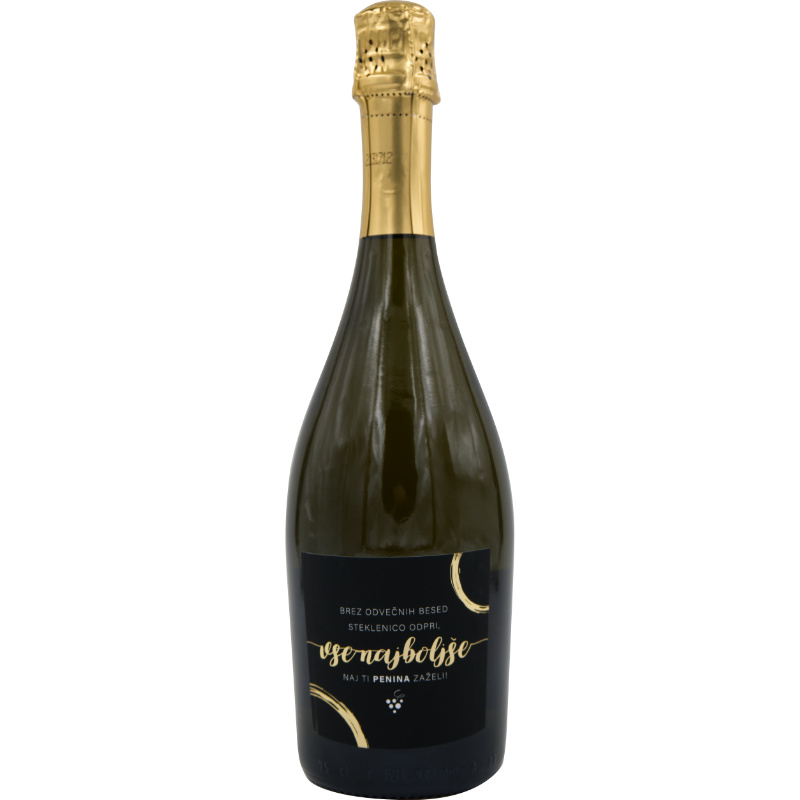 Penina, Vse najboljše naj ti penina zaželi, rebula, 0.75l