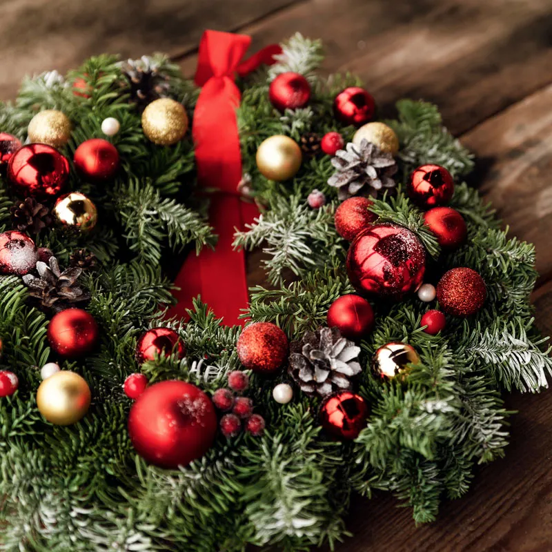 Božične kroglice za dekoracijo, zlate, 10/1, 20mm