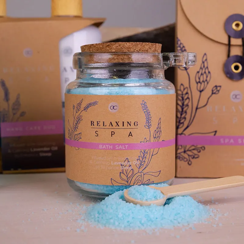 Kopalna sol RELAXING SPA, 330g, z vonjem Lavender & Chamomile