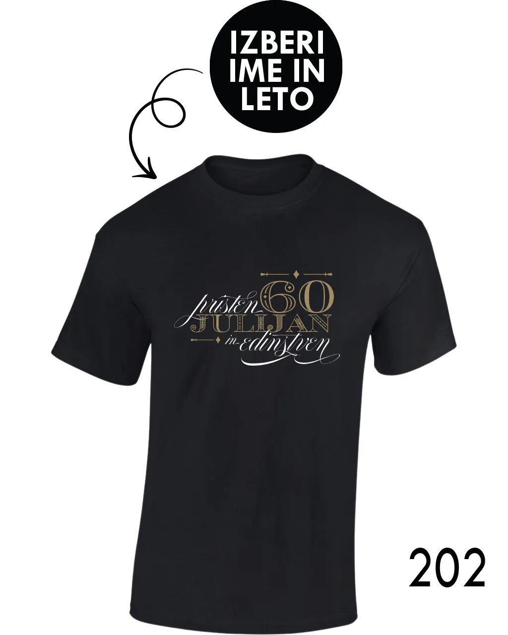 Moška personalizirana majica – Pristen in edinstven