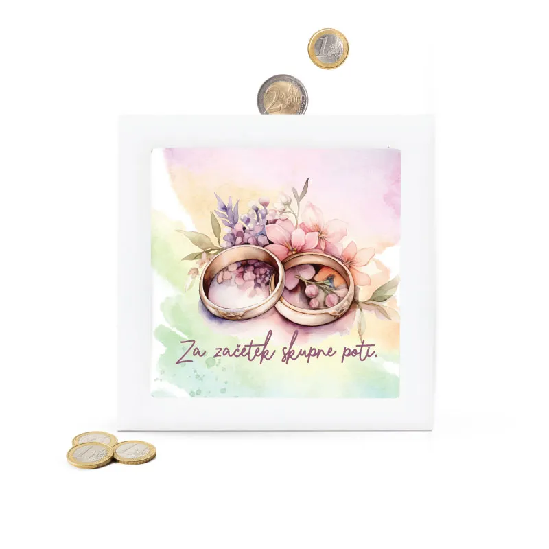 Hranilnik lesen bel, Za začetek skupne poti, 15x15x5cm