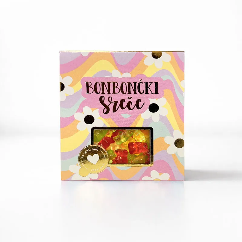 Bonboni žele, Bonbončki sreče, sadni, 100g