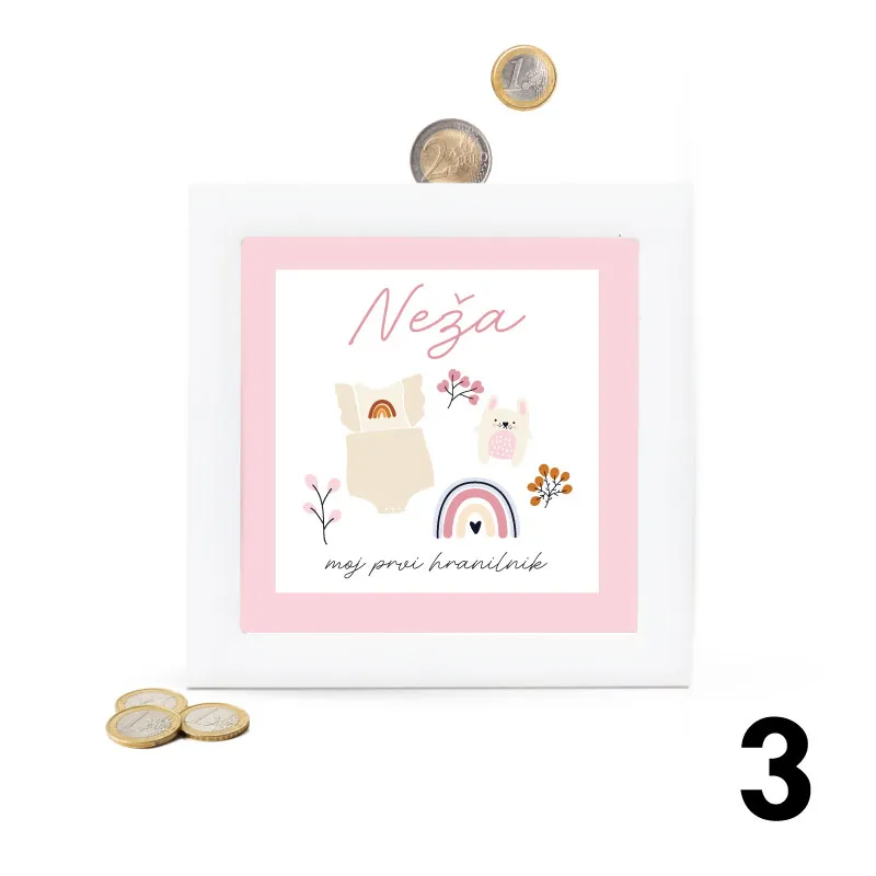 Personaliziran hranilnik za punčko - Moj prvi hranilnik