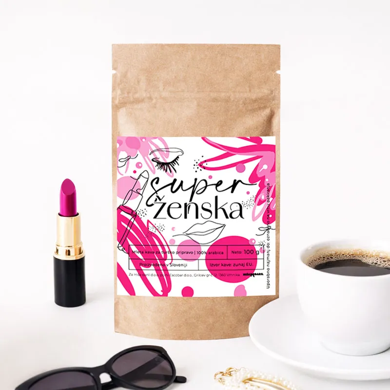 Kava mleta, Super ženska, 100g, 100% arabica