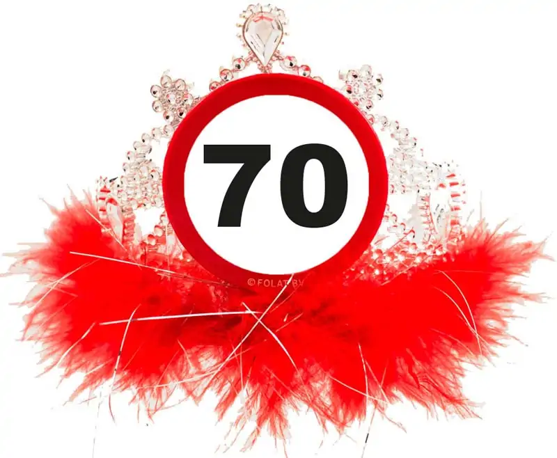 Tiara, prometni znak 70
