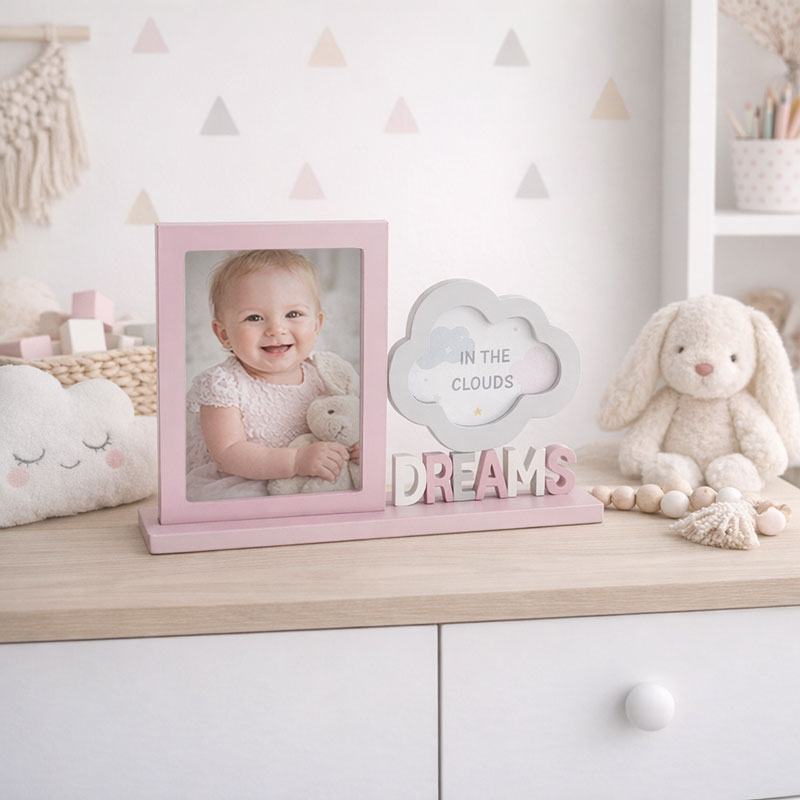 Okvir za sliko, otroški, 25.5x5x18.5cm, sort.