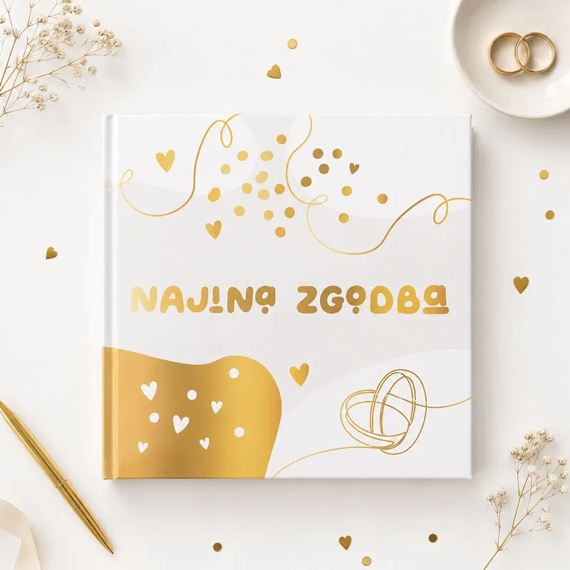 Album za slike, Najina zgodba, 22x22x5cm, za 200 fotografij 10x15cm