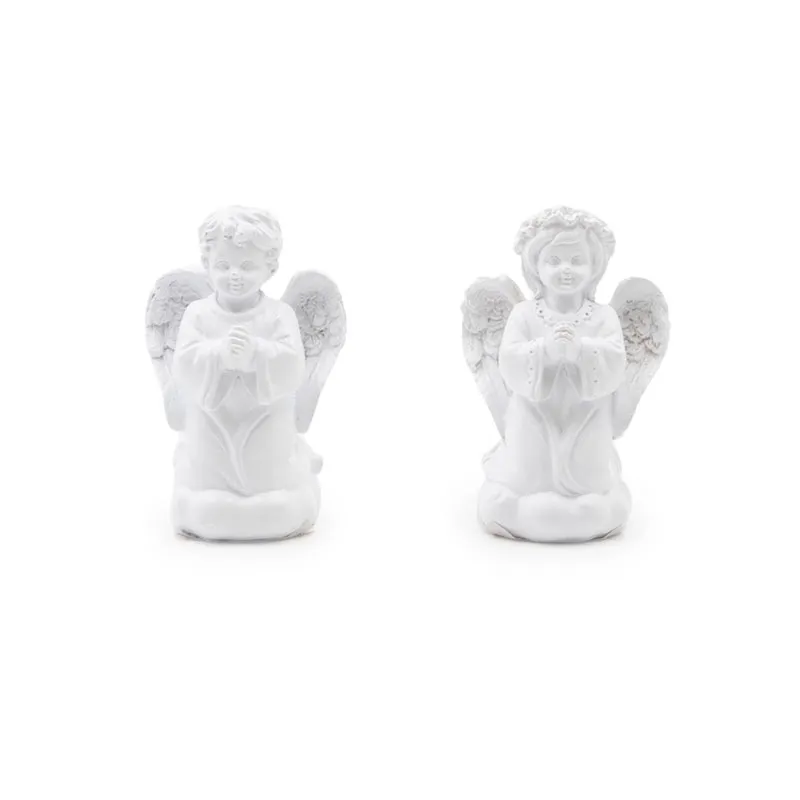 Angel klečeč, polimasa, 4x4x9cm, sort.