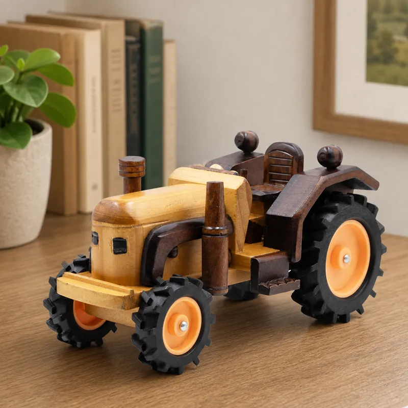 Traktor lesen, 24x16cm, sort.