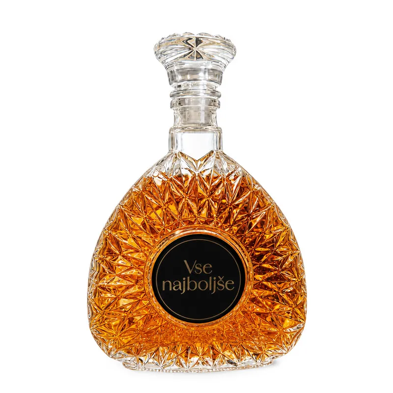 Steklenica za žganje, Vse najboljše, 500ml