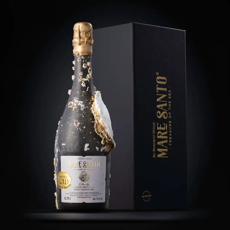 Mare Santo Cuvee Prestige, peneče vino, 0,75l v darilni embalaži
