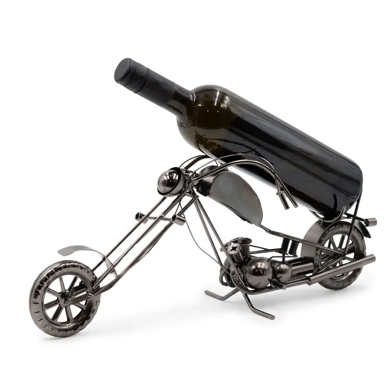 Kovinsko stojalo za buteljko "Motor", 55x45x57cm