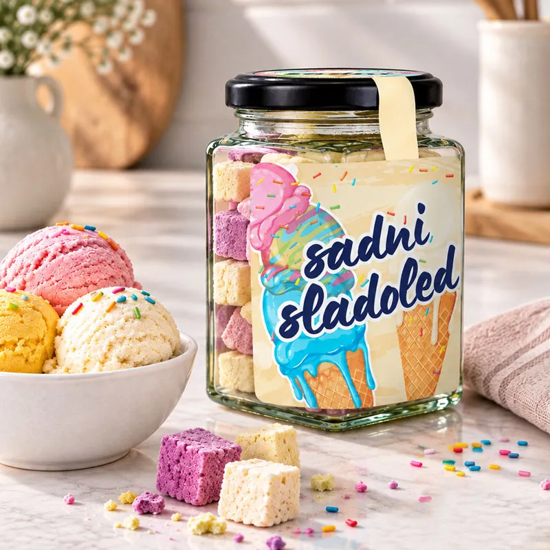 Sladoled liofiliziran, Sadni sladoled, sadni mix, 60g