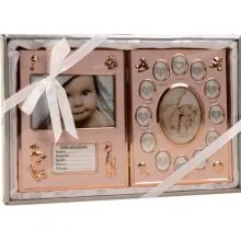 Okvir za otroške slike, s prostorom za rojstne podatke, 37x23cm
