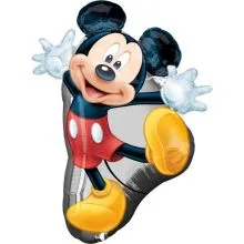 Balon napihljiv, za helij, otroški, Mickey Mouse, 78x55cm