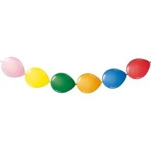 Baloni barvni iz lateksa, podogovati, 8kom, 3m