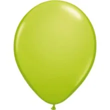 Baloni sv. zeleni iz lateksa, 10kom, 30cm