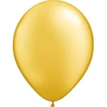Baloni zlati iz lateksa, 10kom, 30cm