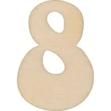 Lesena številka 8, 3.5 cm