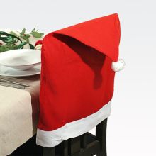 Kapa božična, prevleka za stol, rdeča, 100% poliester, 50x60cm