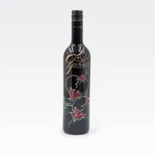Jubilejno vino - ljubezen, 0.75l, poslikana steklenica - Veliko ljubezni