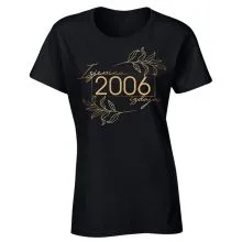 Majica ženska (telirana)- 2006 Izjemna izdaja L-črna