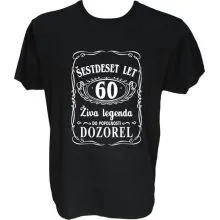 Majica-Živa legenda 60 XXL-črna