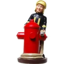 Hranilnik gasilec ob hidrantu iz polymase, 15x7cm