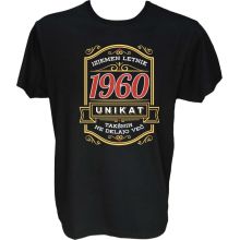 Majica-Izjemen letnik unikat 1960 XL-črna