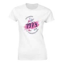 Majica ženska (telirana)- Ustvarjena 1973 v najlepših letih L-bela