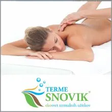 Sproščujoča masaža Meta, Terme Snovik, Laze v Tuhinju (Vrednostni bon, izvajalec storitev: TERME SNOVIK - KAMNIK, D.O.O.)