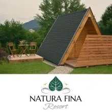 Oddih v hiši Natura za dve osebi, Natura Fina Glamping Resort, Ravne na Koroškem (Vrednostni bon, izvajalec storitev: G-Team d.o.o.)
