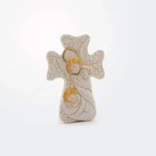 Figura darilna za zakramente, križ, umetna masa, 9.5x7cm, 60g