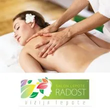 Grška masaža telesa za 1 osebo, Salon lepote Radost, Slovenska Bistrica (Vrednostni bon, izvajalec storitev: IZZA  D.O.O.)