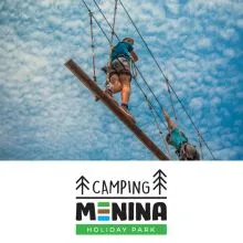 Vstopnica za adrenalinski park z Monkey Climbom za 1 osebo, Camp Menina, Rečica ob Savinji (Vrednostni bon, izvajalec storitev: CAMPING MENINA D.O.O.)