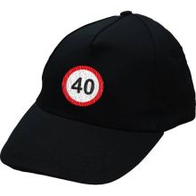 Kapa z vezenjem - Prometni znak 40
