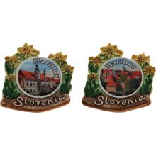 Slovenija - MB, Magnet iz keramike 5x5cm