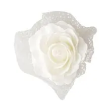 Vrtnica dekorativna bela iz pene, srednja