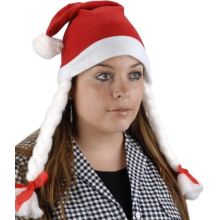 Božična kapa s čopki