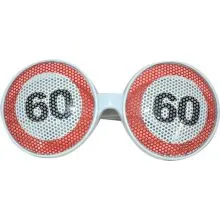 Očala dekorativna, prometni znak 60
