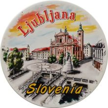 Slovenija - LJubljana, Krožnik, 12cm