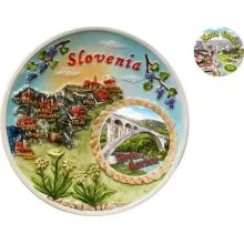 Slovenija - NG, Krožnik dekorativen, 15cm