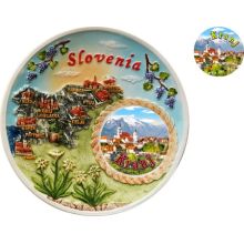 Slovenija - KR, Krožnik dekorativen, 15cm